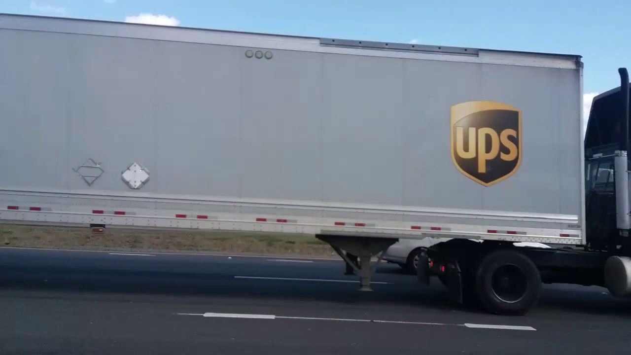 UPS Volvo VNM 420, Peterbilt 385 car hauler YouTube