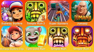 Subway Surfers,Temple Run 3,Super Runners,Jumanji,Subway Surfers City,Tom Gold Run,Temple Run screenshot 3