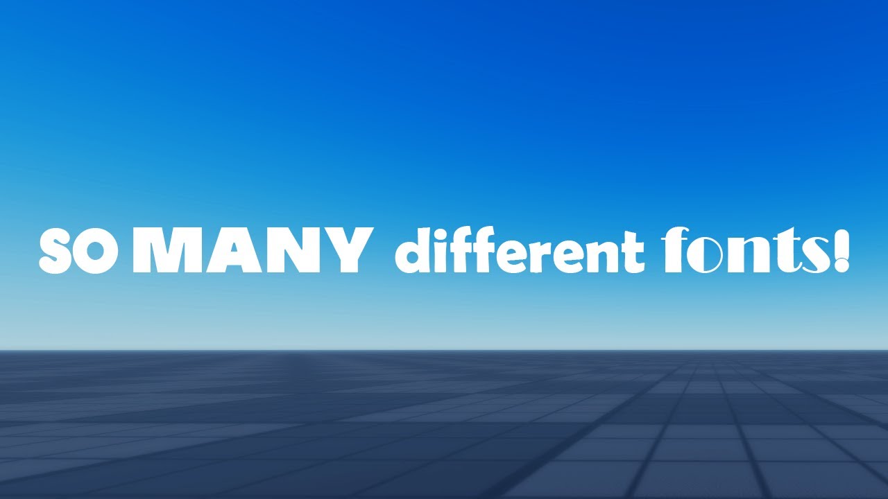 Otomanopee One In Roblox Fonts [Roblox] [Mods]