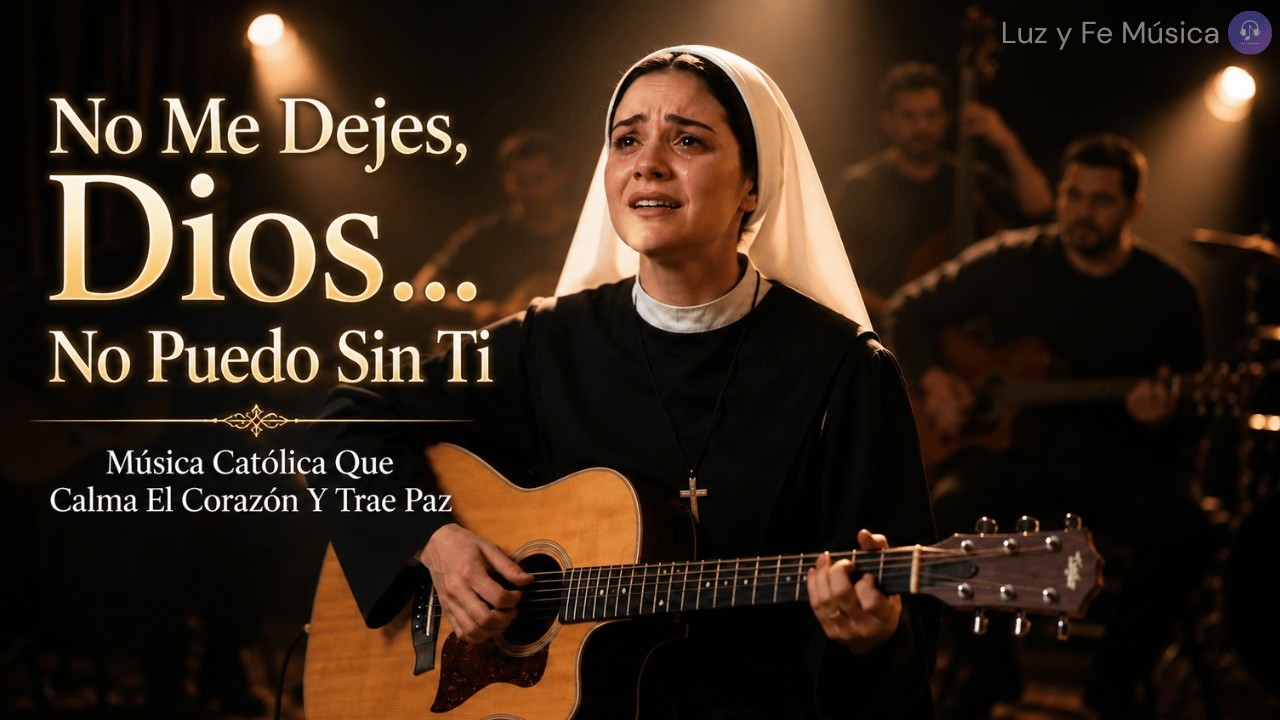 No Me Dejes, Dios… No Puedo Sin Ti 💔 Música Católica Que Calma El ...