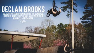 Declan Brooks Talks Representing England in The Olympics, Double Flip Crash, and More