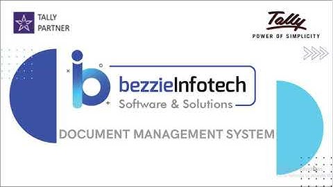 Document Attachment in Tally | DMS in Tally | Document Management System in Tally.
