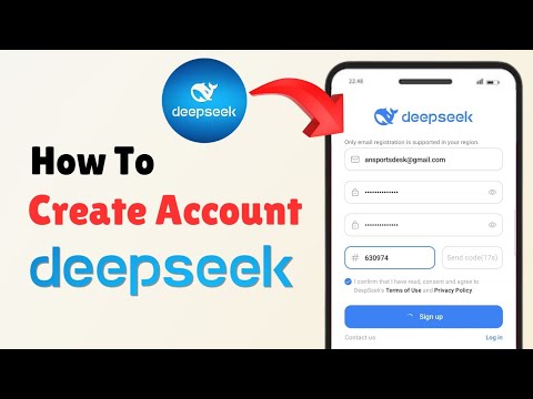 How to Create DeepSeek Account | DeepSeek AI Account Sign-Up - YouTube
