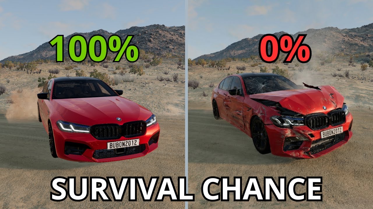 Survival Chance – Realistic Car Crashes | BeamNG.drive #1