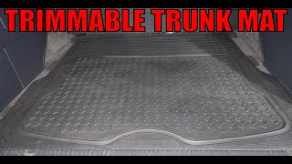 Trimmable Trunk Mat: CHEAP AND EASY