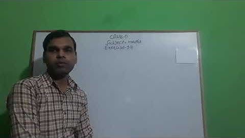 Class 5(Maths) Chapter-3  Exercise 3.8