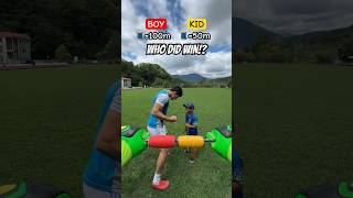❌BOY🧵100m vs KID🧵50m | Who did win!? 🏆