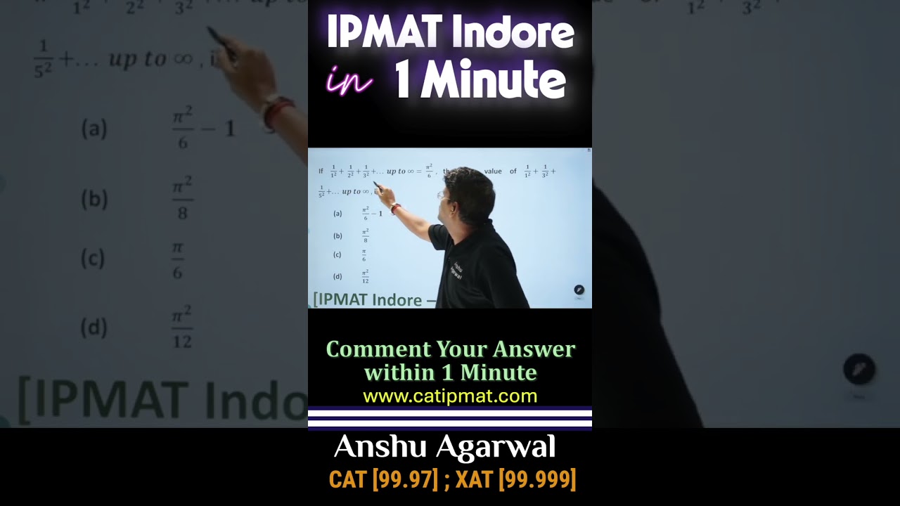 IPMAT PYQ in 1 Minute | Crack IPMAT 2026 & 2027 Fast 