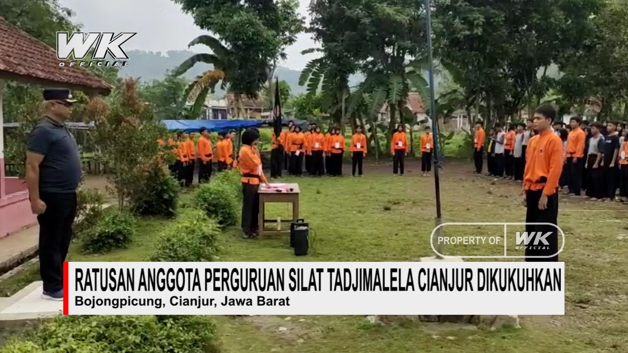 Ratusan Anggota Baru Perguruan Silat Tadjimalela Cianjur Dikukuhkan ...