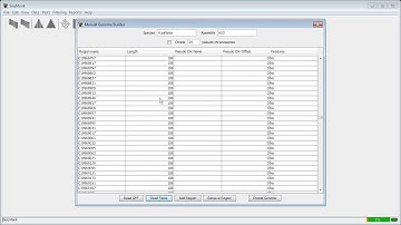 Creating custom genomes with SeqMonk
