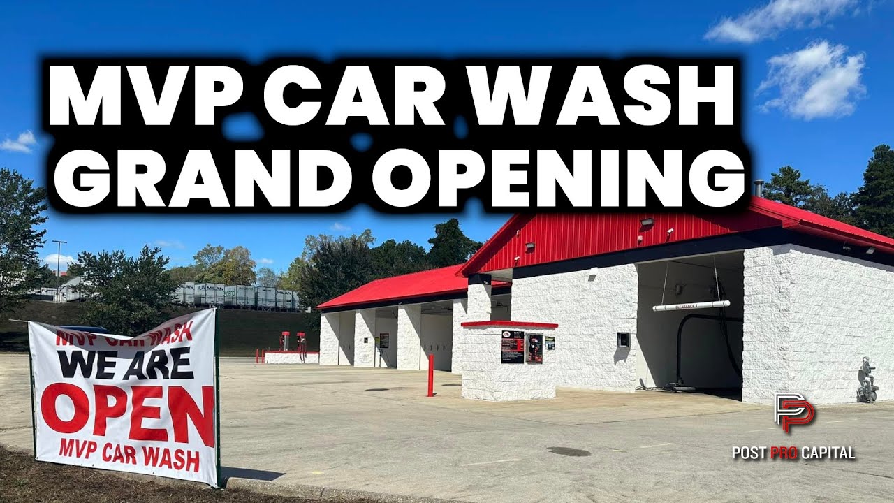 MVP Car Wash Grand Opening! 🏁 🏁 🏁 YouTube