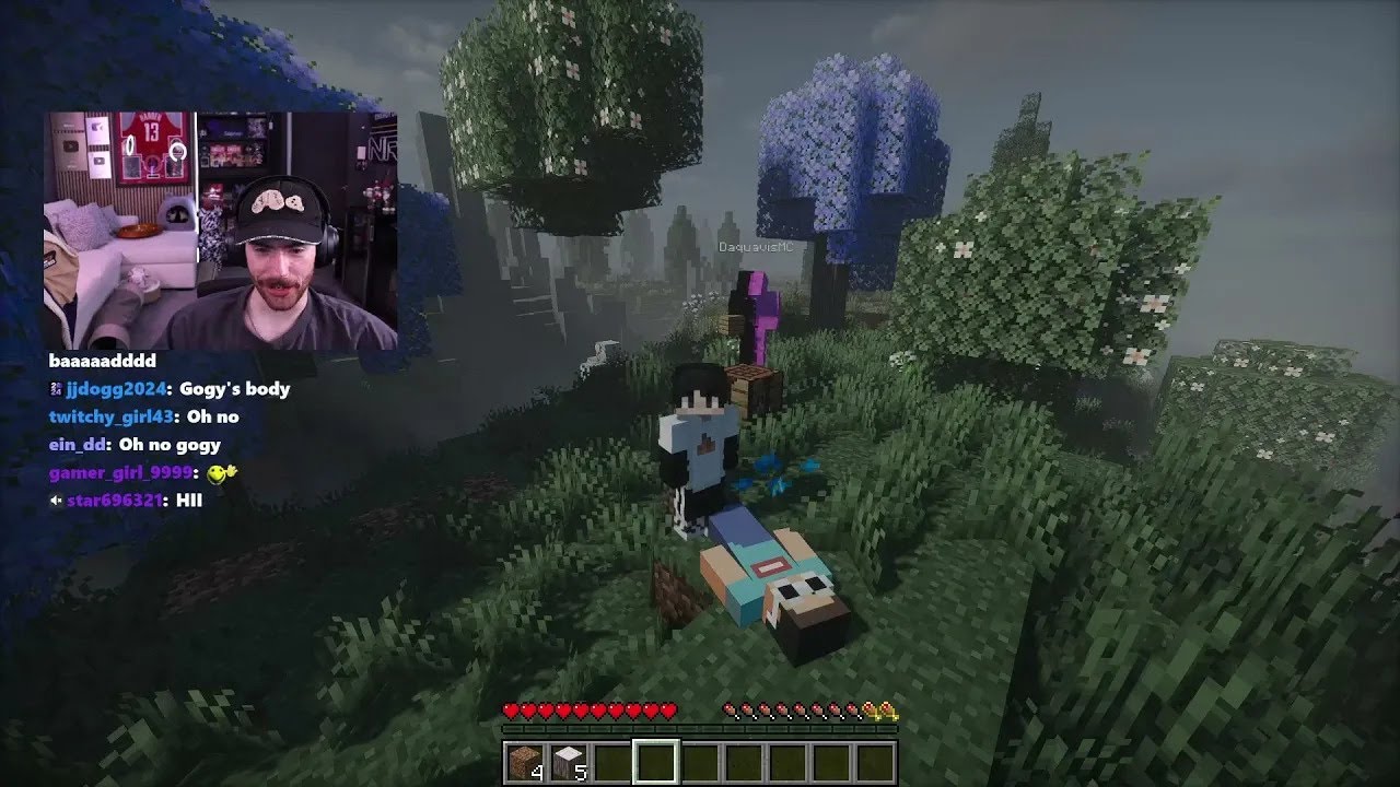 Minecraft Horror MOD w/ George and Daquavis | Sapnap VOD (05/09/25)