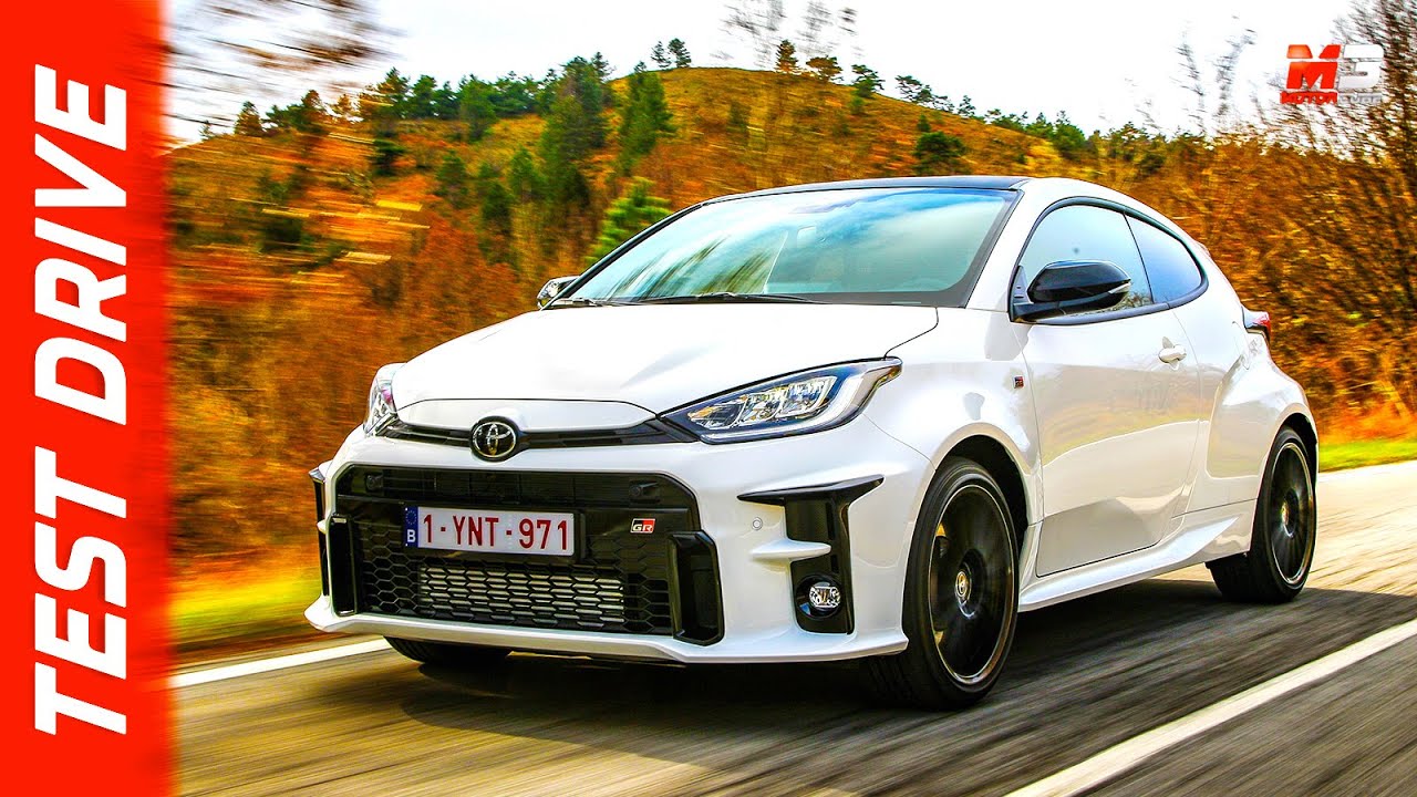NEW TOYOTA YARIS GR 2021 - FIRST TEST DRIVE - YouTube