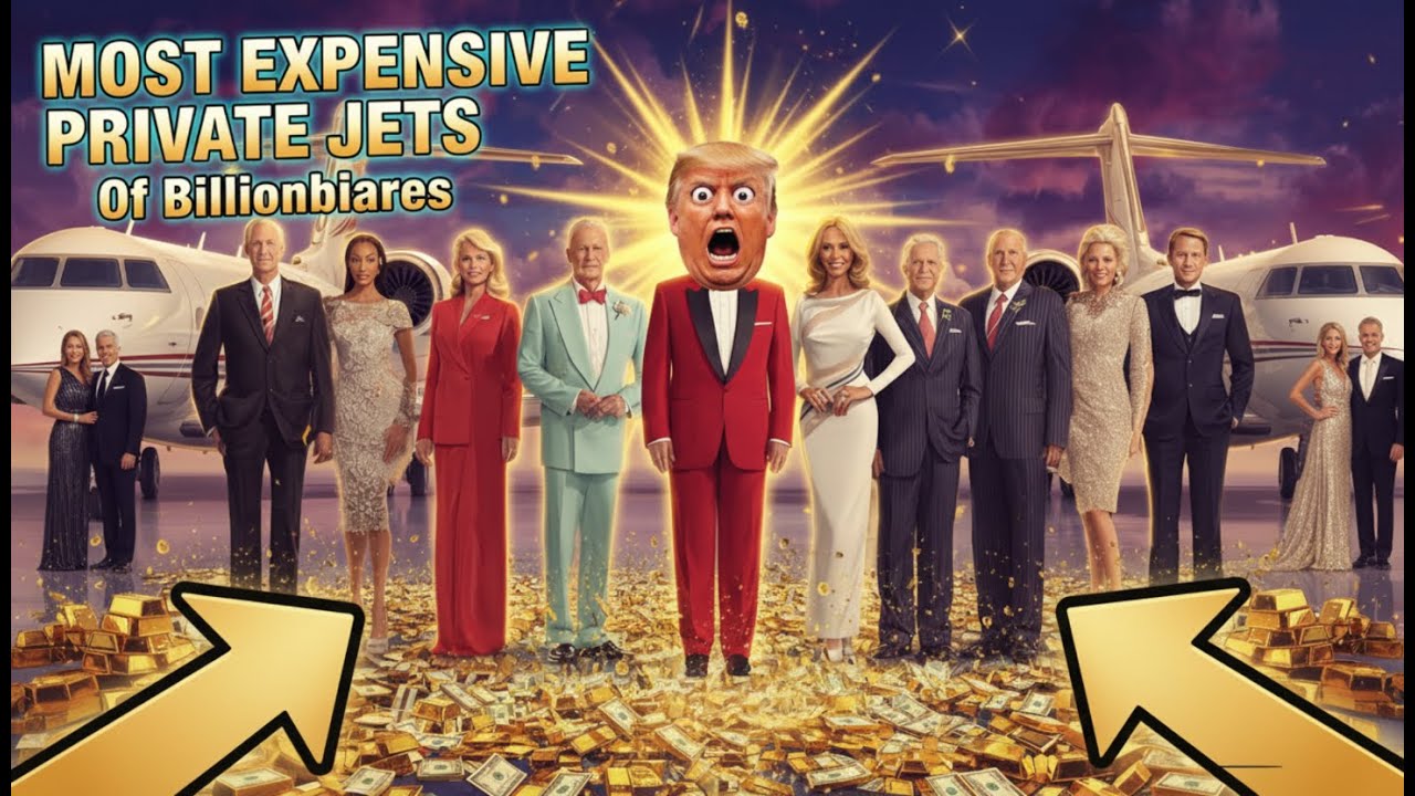 The 10 MOST EXPENSIVE Private Jets Owned by Billionaires in 2025