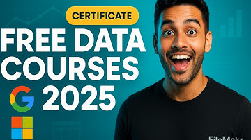 🔥 Top Free Microsoft & Google Data Analyst Courses (2025)  Free Certificates + Job Ready Skills 🚀