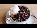 Blueberry Crisp Recipe