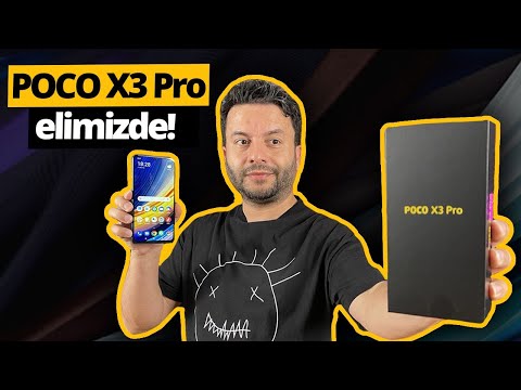 O telefon geldi! Poco X3 Pro elimizde!