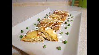 Блины запеченные с курицей под сыром! Блины запеченные с курицей под сыром!