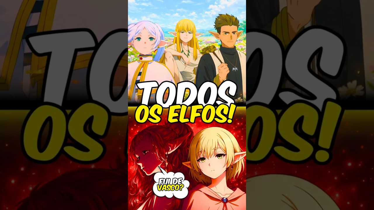 TODOS os Elfos que Já Apareceram em Frieren!!! #frieren #sousounofrieren #animes