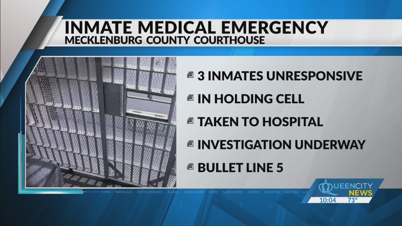 Inmates found unresponsive in cell: Meck Sheriff - YouTube