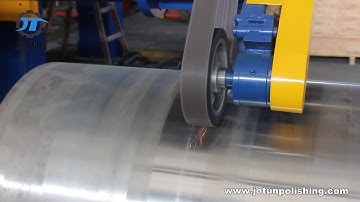 Tank shell surface grinding buffing machine-tank shell polishing machine