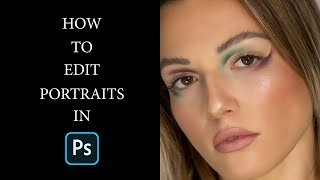 How to edit portraits in Photoshop | Youtube Shorts