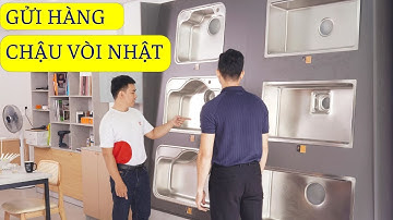 Mua chậu vòi rửa bát lọc nước nhật bản online từ HUGA như nào