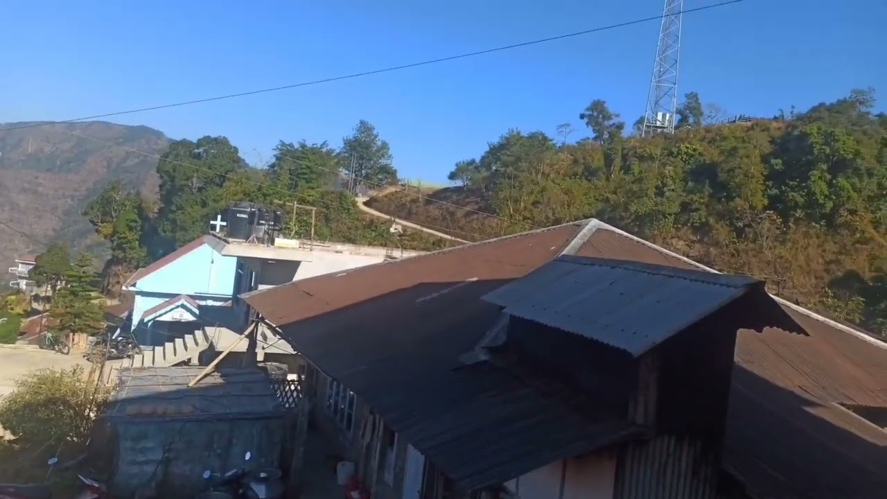 Samlukhai Village. Mizoram. Aizawl District.