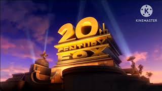 20th century fox (2009) logo with the 1953 fanfare