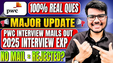 PWC Hiring Update! Actual Interview Ques + Full Prep Guide