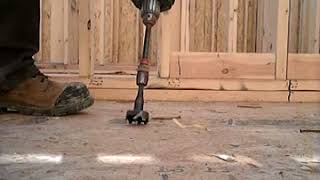 7 Milwaukee m18 super hawg 2  self feed bit.