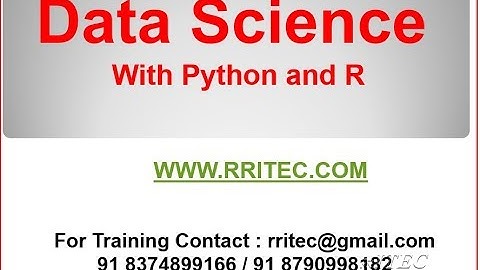 Data Science Demo || RRITEC