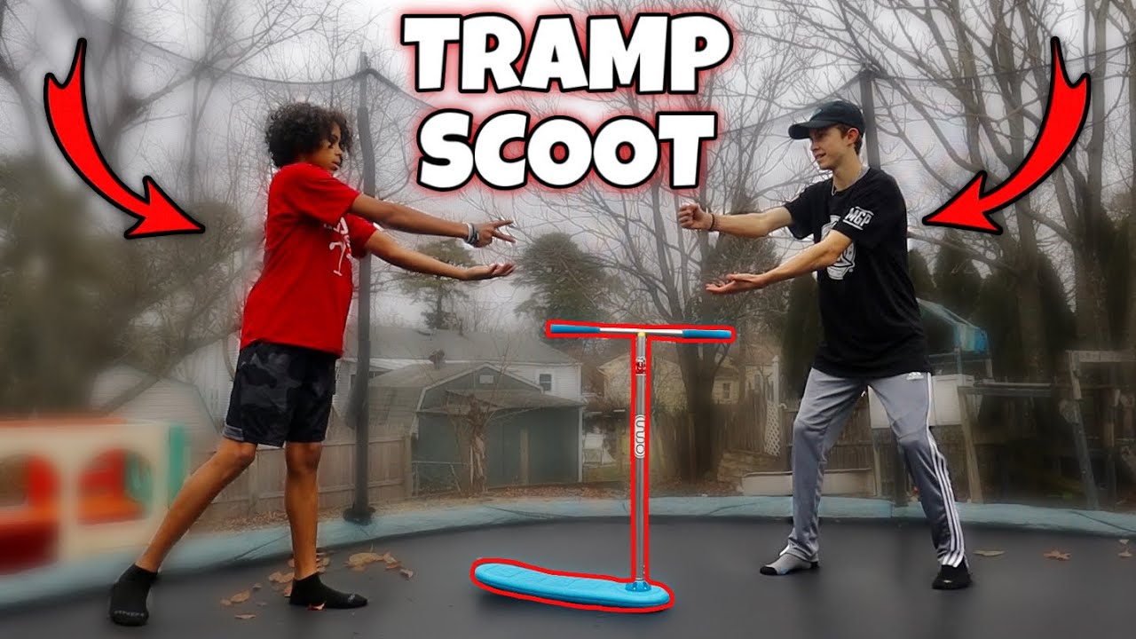 ИГРА В TRAMP SCOOT | ПРОФИ против ЛЮБИТЕЛЯ!