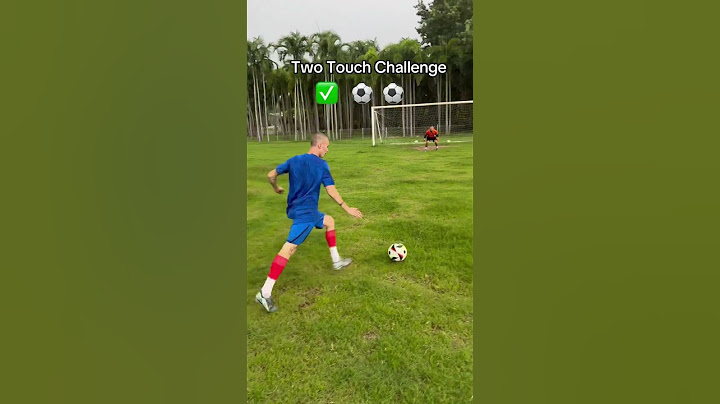 Two Touch Challenge 🇧🇷#football #soccer #skills #touch #twotouch #shooting