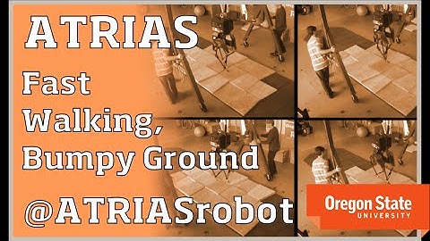 ATRIAS Robot: A Faster Walk on Bumpy Ground