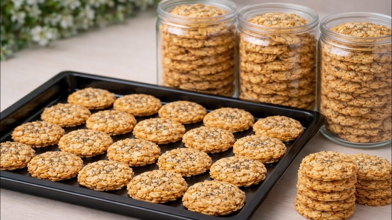 KUE KERING LEBARAN TANPA TEPUNG CUMA 3 BAHAN | CRISPY ALMOND