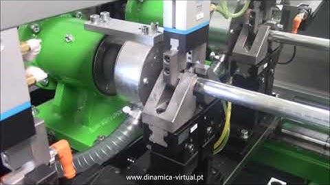 Automatic tube chamfer machine