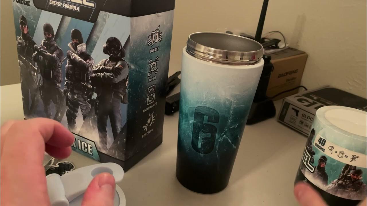 GFUEL Black ice Collector's Box Brand NEW! In Hand no stick