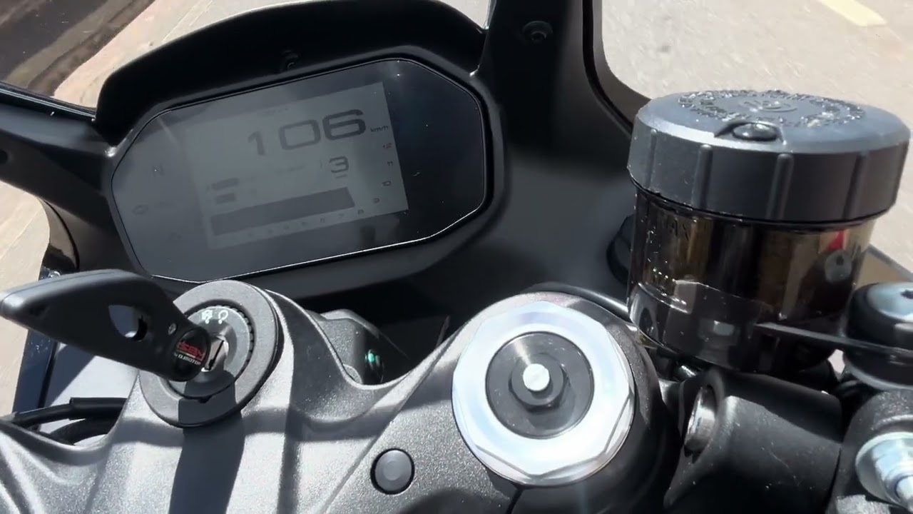 Top speed 600RC SBM  #shineray #sbm #600RC #moto 