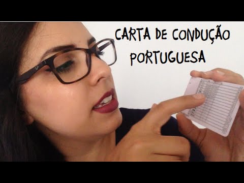 CARTA DE CONDUÇÃO EM PORTUGAL - YouTube