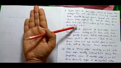 Engineering Graphics :- Perspective Projection