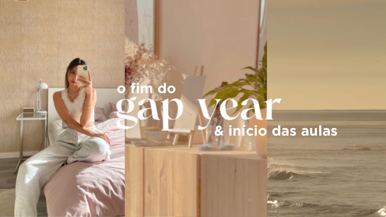 Fim do Gap Year: De Volta à Faculdade 📔 ☕️