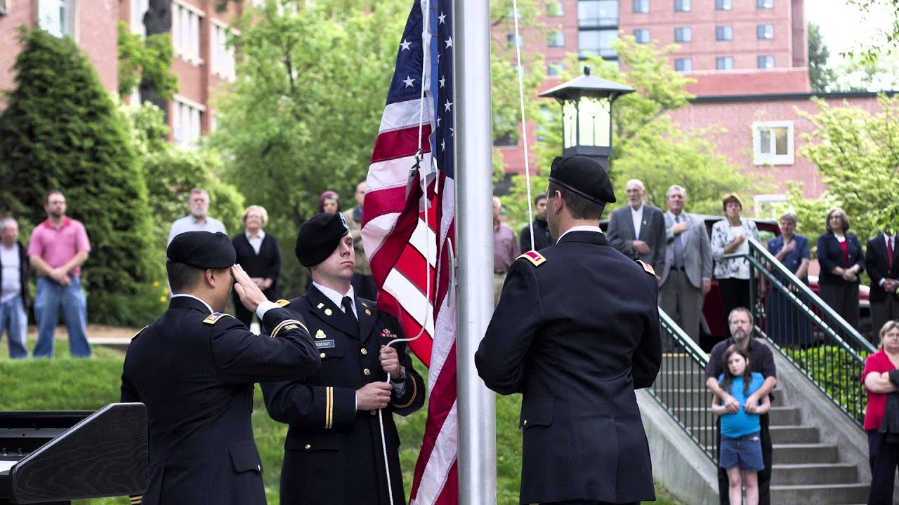 Memorial Day Ceremony at Appalachian, May 25, 2015 YouTube