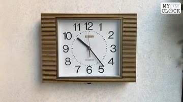 Citizen 7MG097 Vintage Transistor Wall Clock Detailed Overview & Operation シチズン ヴィンテージ トランジスター掛時計