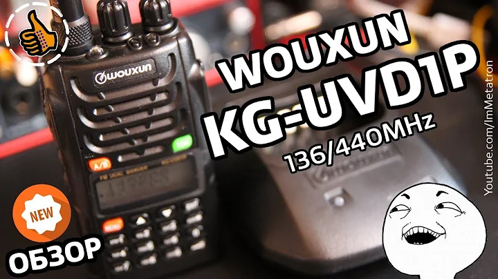 НОВАЯ Рация Wouxun KG-UVD1P - мини обзор от Метатроныча