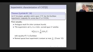 Isoperimetric inequalities and curvature bounds