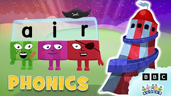 Alphablocks - Letter Teams | Phonics | Level Three - YouTube