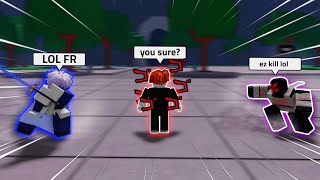 Acting AFK while Having DEATH COUNTER Active in The Strongest Battlegrounds | ROBLOX