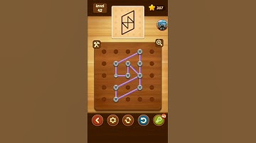 line puzzle string art Maple level 42