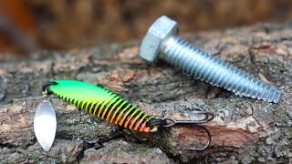 : Making a Screw lure v2.0 | diy fishing lure